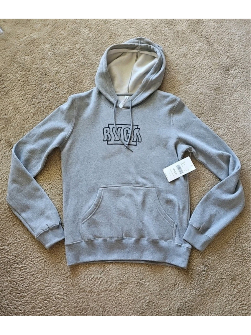 RVCA Women's Gray Swerve Hoodie Size SMALL - NEW